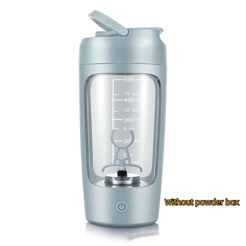 USB Electric Protein Shaker Bottle Portable 1200Mah Rechargeable Blender Cup Multipurpose 650Ml Mixing Cups for Fitness Workout